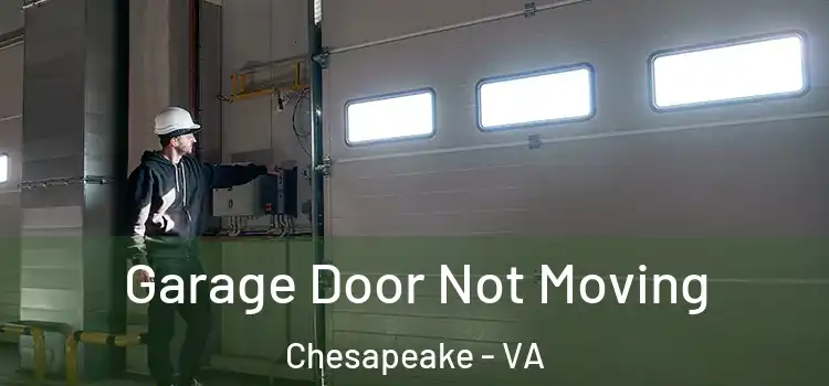  Garage Door Not Moving Chesapeake - VA