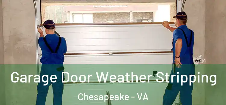 Garage Door Weather Stripping Chesapeake - VA