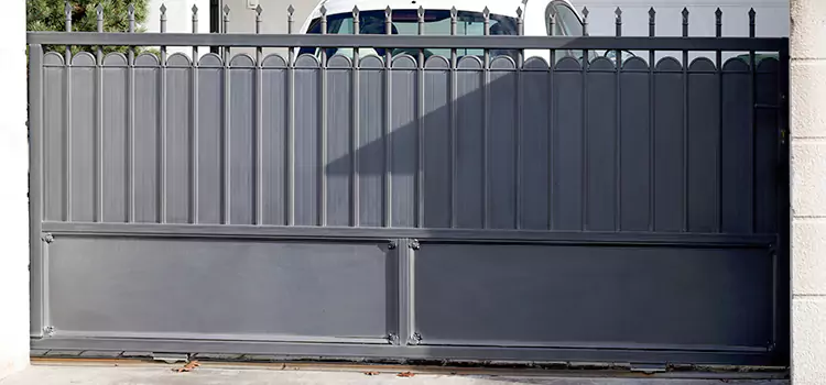 Metal Driveway Gate Installation Chesapeake